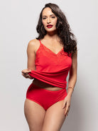 Bamboo Midi Comfort Sensitive Florentina - Scarlet Bloom