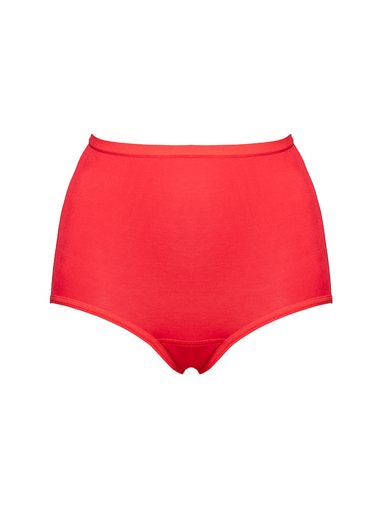 Bamboo Taille Comfort Anna - Scarlet Bloom