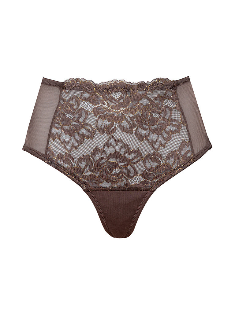 Bamboo String Verla - Pure Mocha Gold