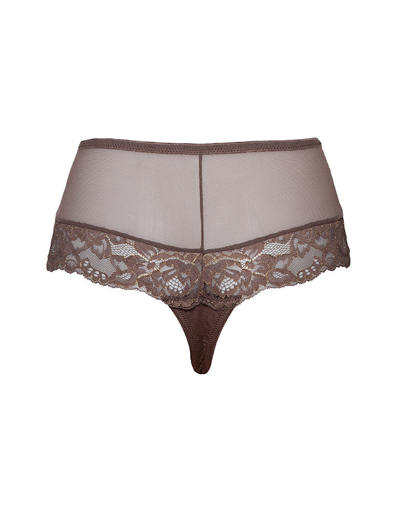 Bamboo String Verla - Pure Mocha Gold