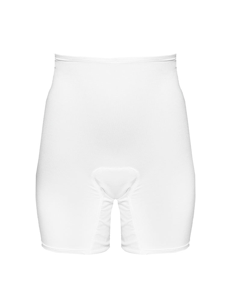 Bamboo Bike Shorts Long Sienna - Coconut Milk