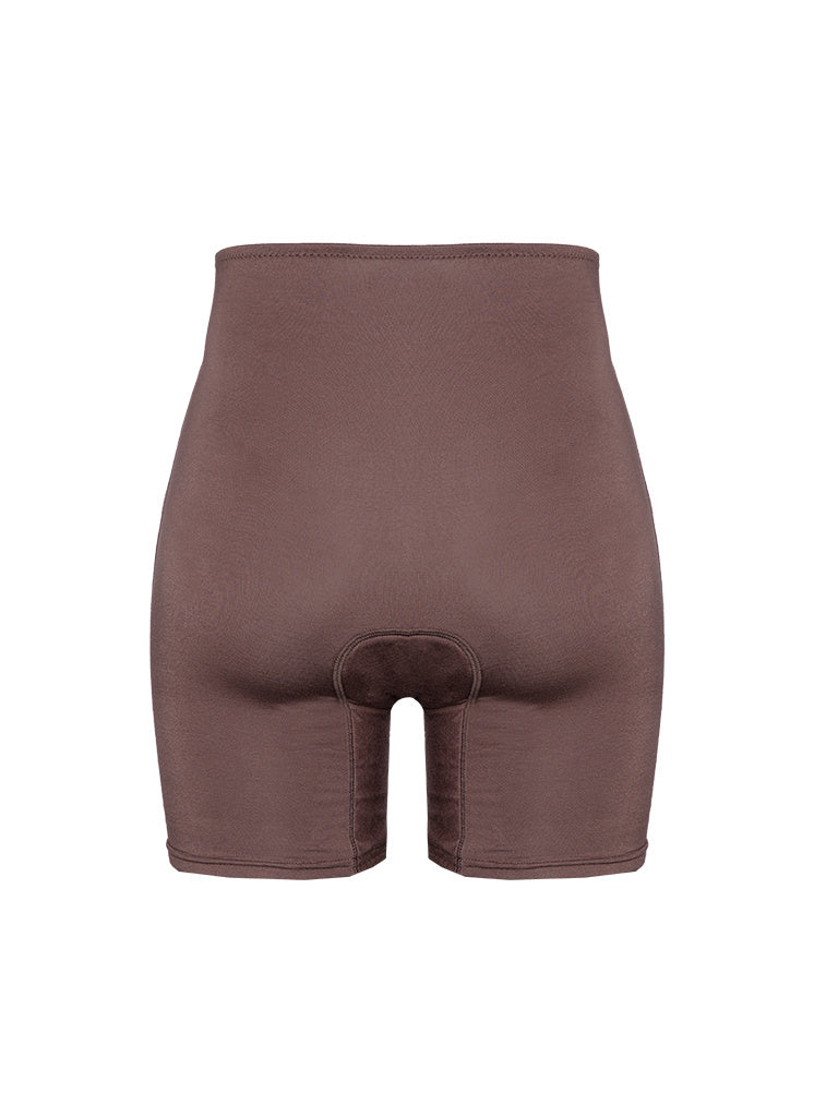 Bamboo Bike Shorts Long Sienna - Pure Mocha