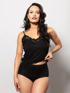 Bamboo Taille Comfort Gina Plus Protection - Mystic Black